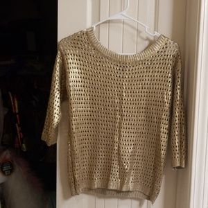 Love always shimmery sweater